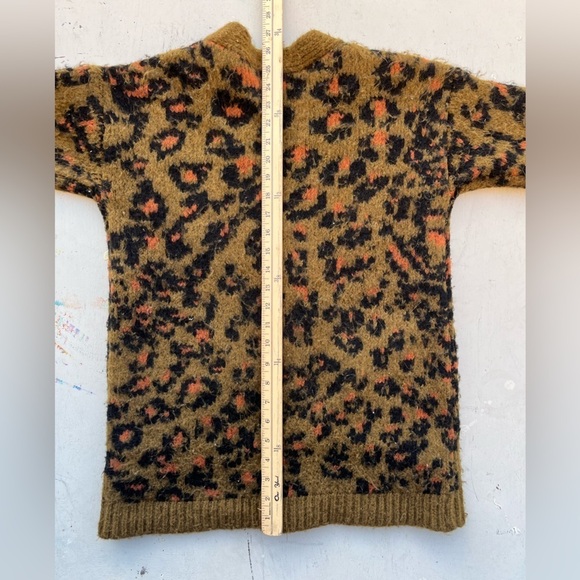 Women's Madewell Cardigan Multicolor XS Geometric Button City Colorful Preppy - Picture 13 of 14